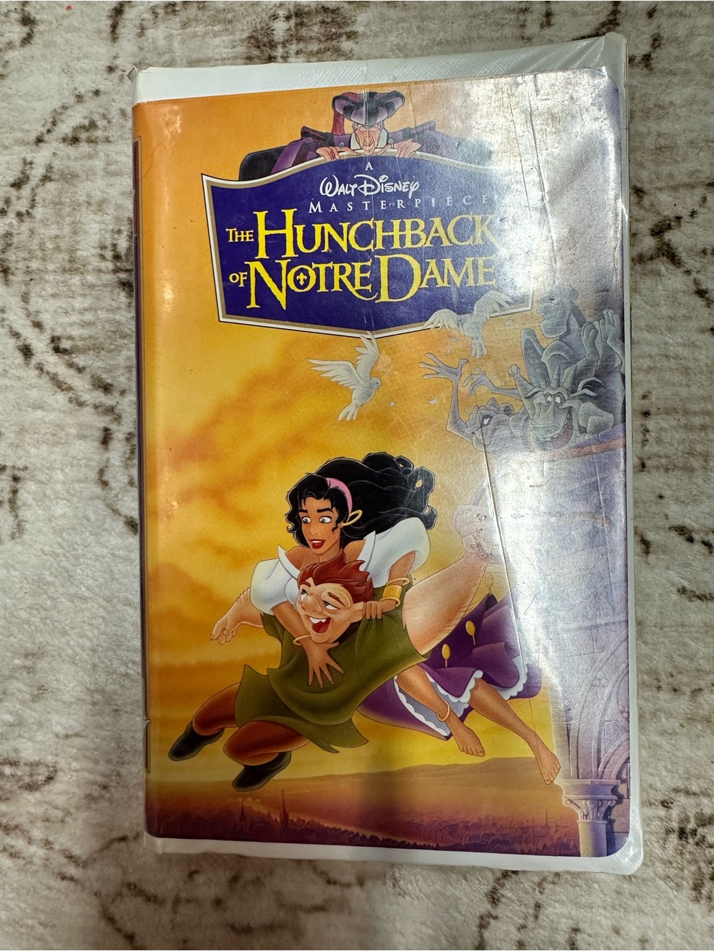 The Hunchback of Notre Dame VHS with Clamshell